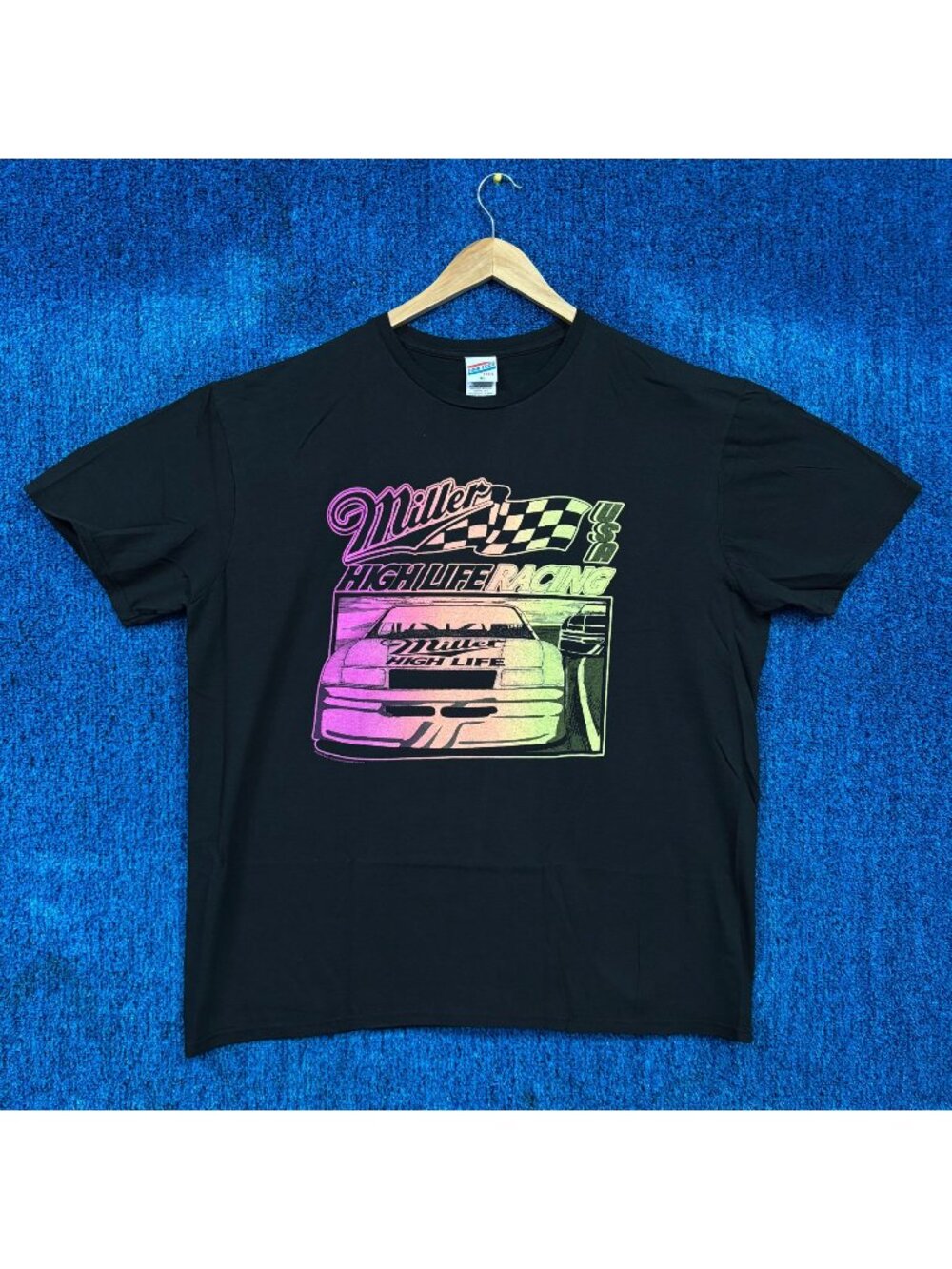 Miller High Life Racing Beer T-Shirt Size Extra Large